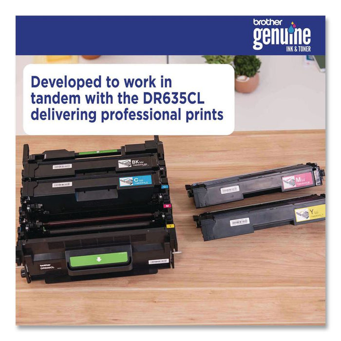 TN637 Ultra High-Yield Toner, 10,000 Page-Yield, Cyan