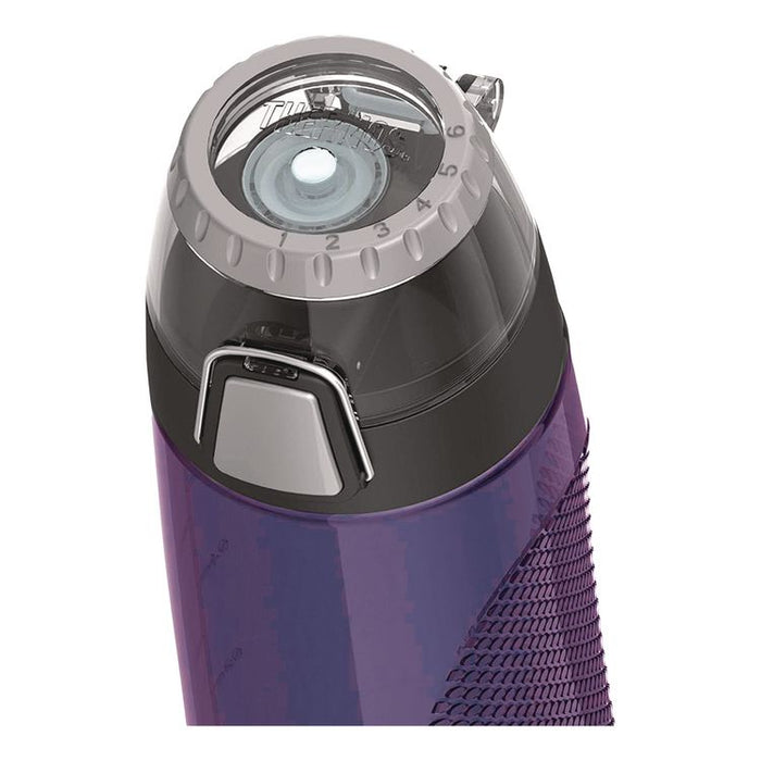 Intak by Thermos Hydration Bottle with Meter, 24 oz, Plastic, Purple