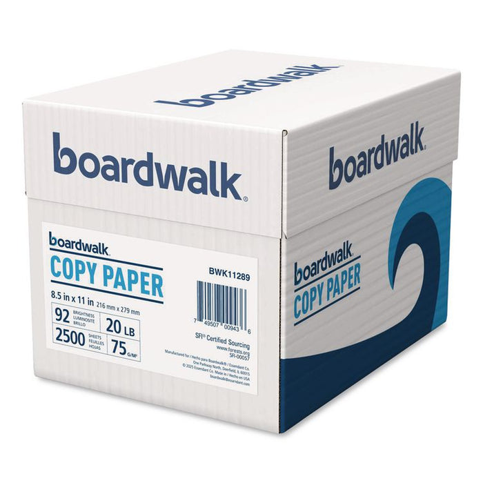 Convenience Carton Copy Paper, 92 Bright, 20 lb Bond Weight, 8.5 x 11, White, 500 Sheets/Ream, 5 Reams/Carton
