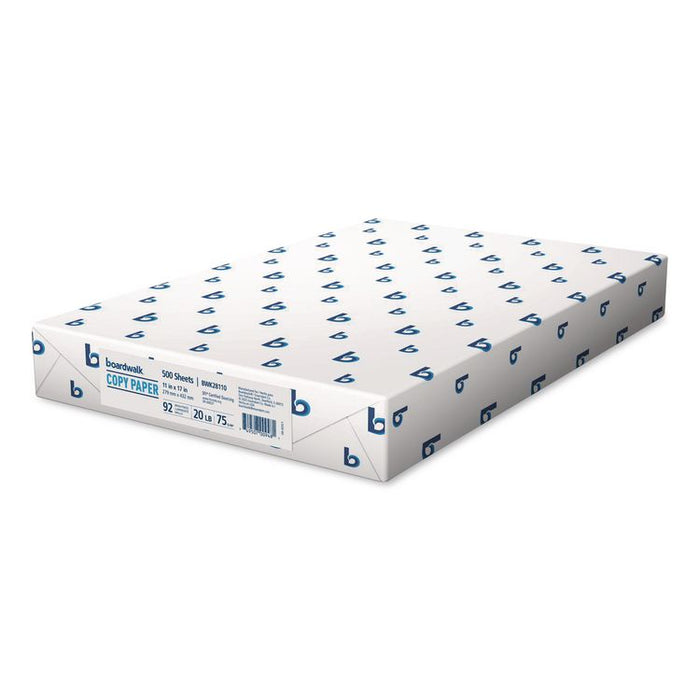 Ledger Size Copy Paper, 92 Bright, 20 lb Bond Weight, 11 x 17, White, 500 Sheets/Ream, 5 Reams/Carton