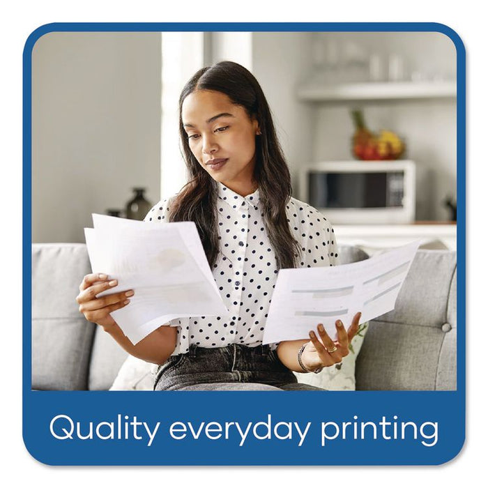 High-Bright Multipurpose Paper, 96 Bright, 20 lb Bond Weight, 8.5 x 11, White, 500 Sheets/Ream, 10 Reams/Carton