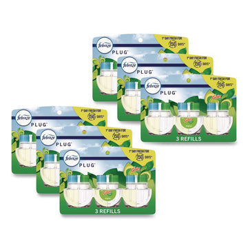 Febreze FadeDefy PLUG Air Freshener - 2.63 oz - Gain Original - 50 Day - Odor Neutralizer - 3 / Pack