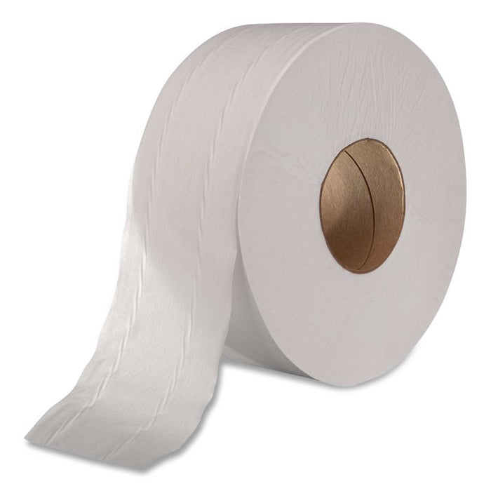 ULTRA Jumbo Roll Tissue, Septic Safe, 2-Ply, 3.3" x 1,000 ft, White, 12 Rolls/Carton