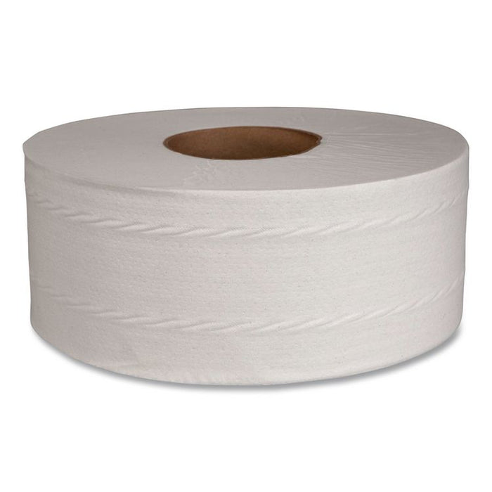 ULTRA Jumbo Roll Tissue, Septic Safe, 2-Ply, 3.3" x 1,000 ft, White, 12 Rolls/Carton