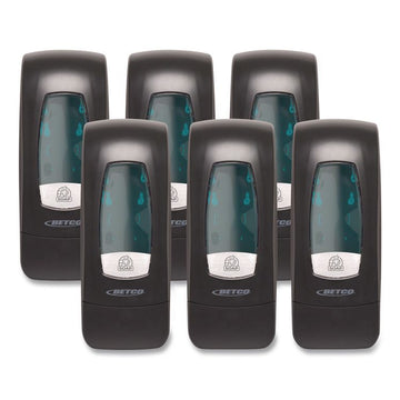 Clario C3 Manual Foam Soap Dispenser, 5.08 x 4, x 12.1, Black, 6/Carton