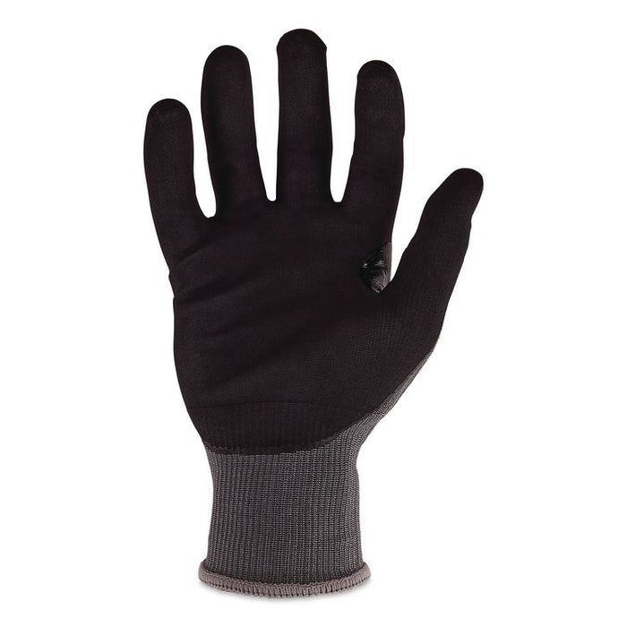 ProFlex 7043 ANSI A4 Nitrile Coated CR Gloves, EN388: 4X42D, 7.5" Long, 3X-Large (12), Gray, Pair
