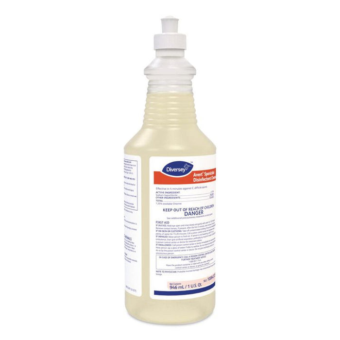 Avert Sporicidal Disinfectant Cleaner, 32 oz Spray Bottle, 12/Carton