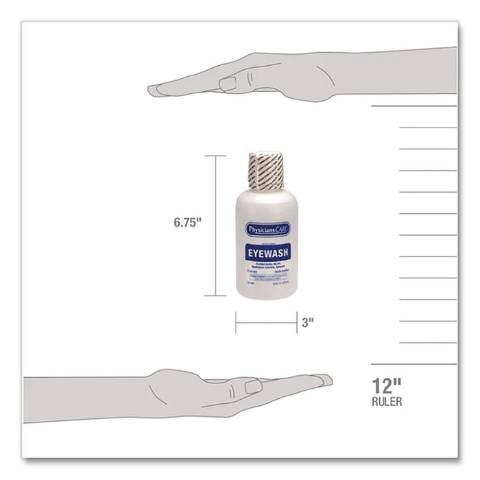 Eye Wash Solution Refill, 16 oz Bottle