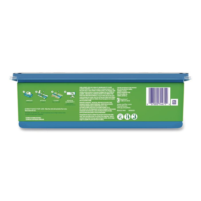 Max/XL Wet Refill Cloths, 9 x 16.5, Fresh Scent, White, 12/Tub