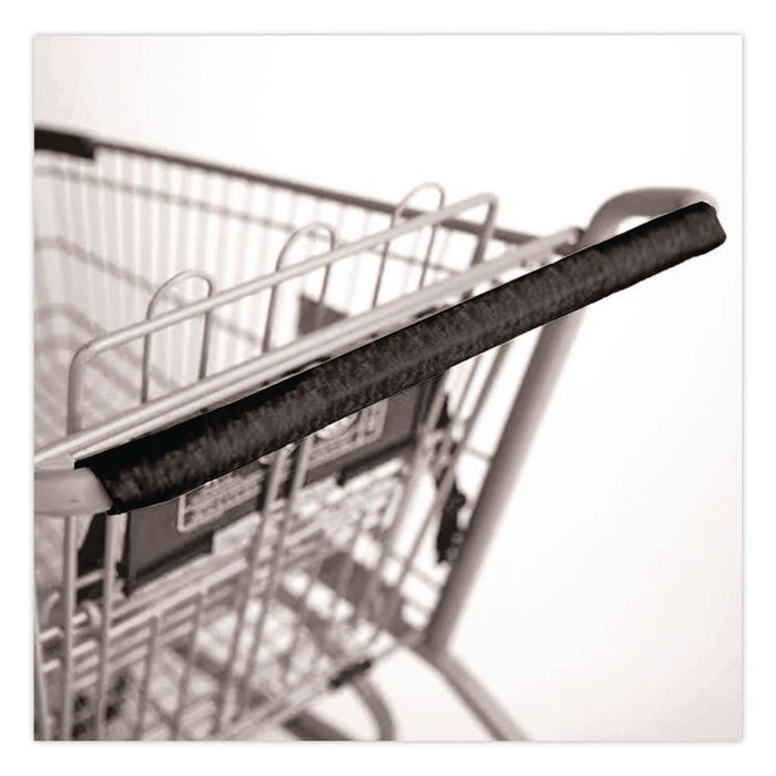 Shopping Cart Handle Cover, Acrylic/Polyester, Black