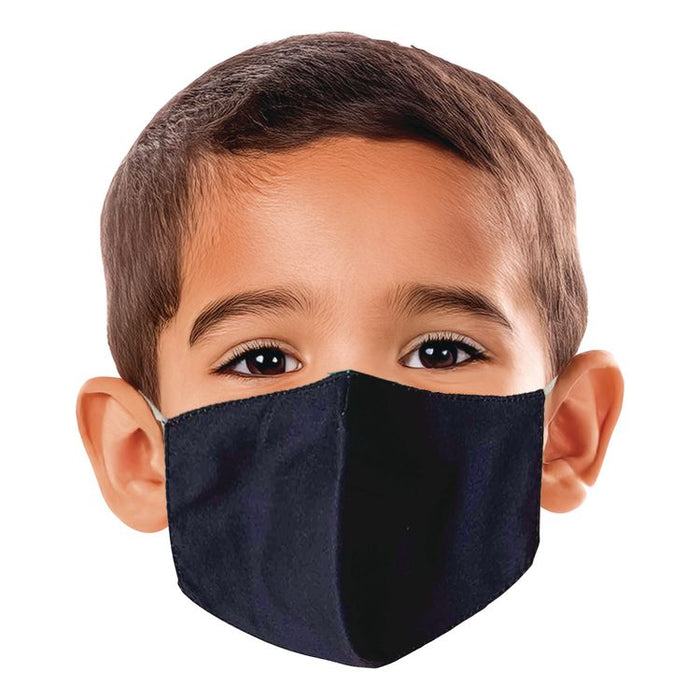 Reusable Cloth Face Masks for Kids, Organic Cotton, Youth, 10/Pack