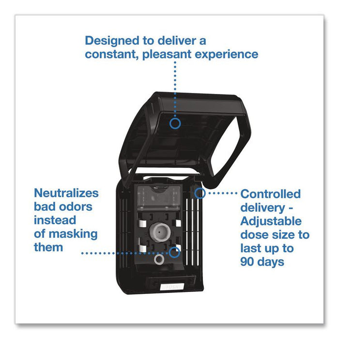 Constant Air Freshener Dispenser, 3.93 x, 4.72 x 5.98, Black, 6/Carton