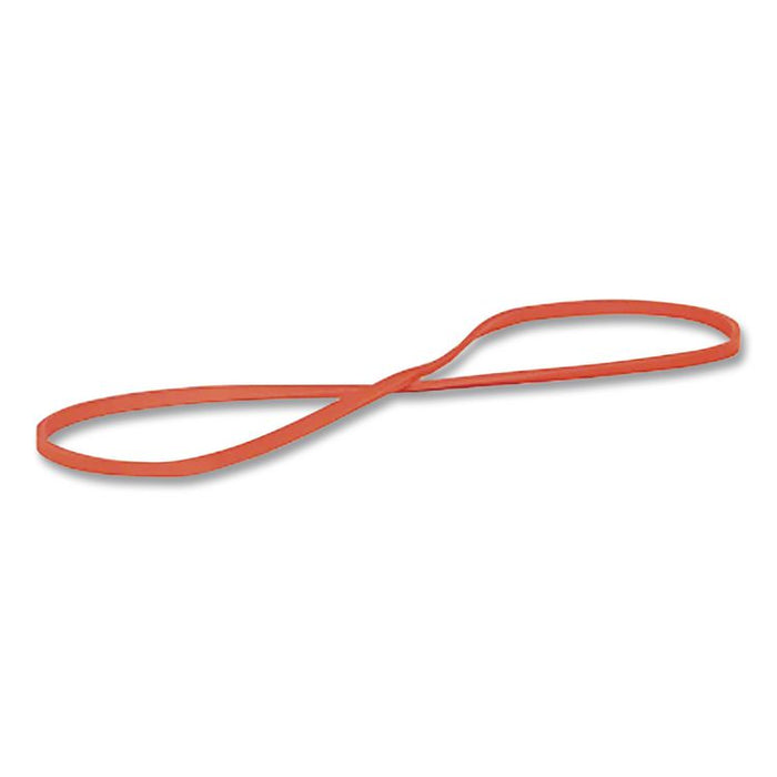 Non-Latex Rubber Bands, Size 117B, Orange, 63/Pack