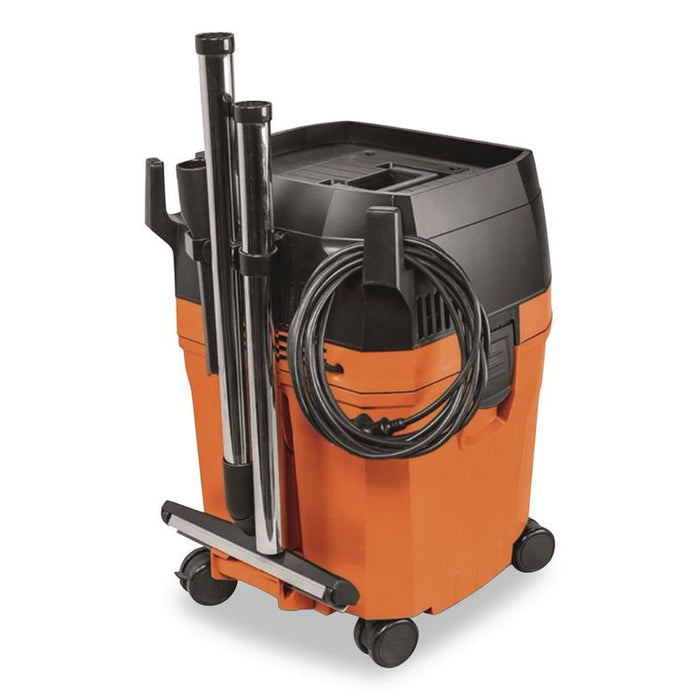 Turbo II HEPA Dust Extractor Set, 8.4 gal Tank Capacity, Orange/Black