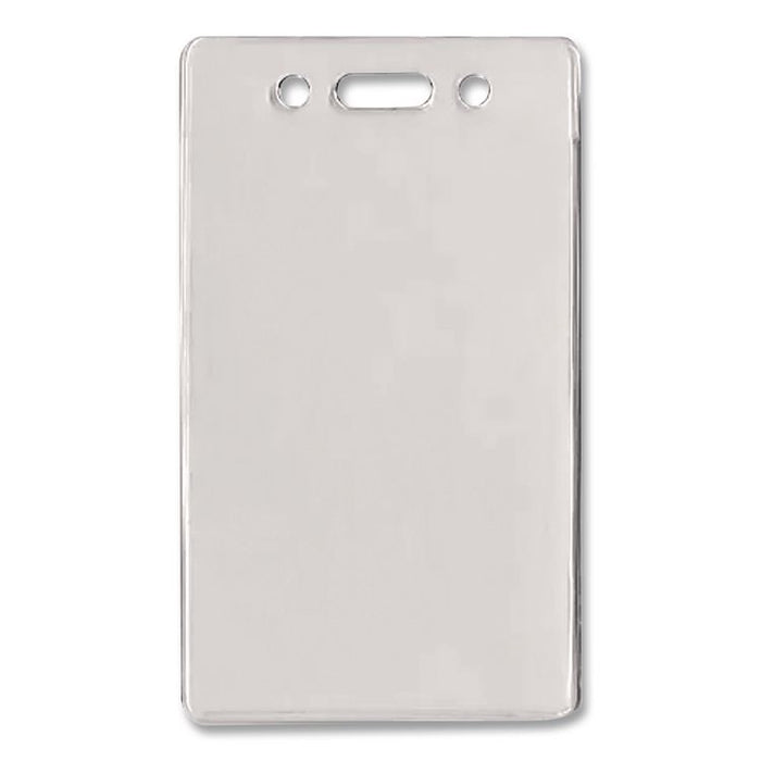 Proximity ID Badge Holders, Vertical, Clear 2.68" x 4.38" Holder, 2.38" x 3.63" Insert, 50/Pack