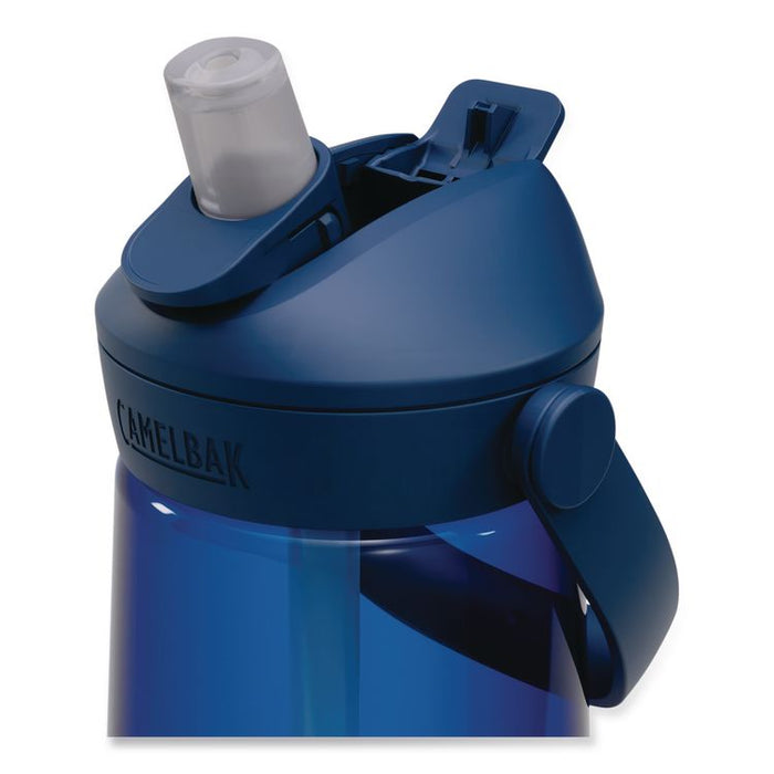 Thrive FlipStraw Plastic Water Bottle, 25 oz, Oxford