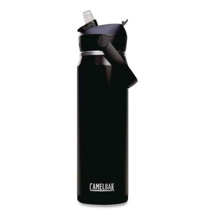 Thrive FlipStraw Stainless Steel Vacuum Insulated Water Bottle, 32 oz, Navy