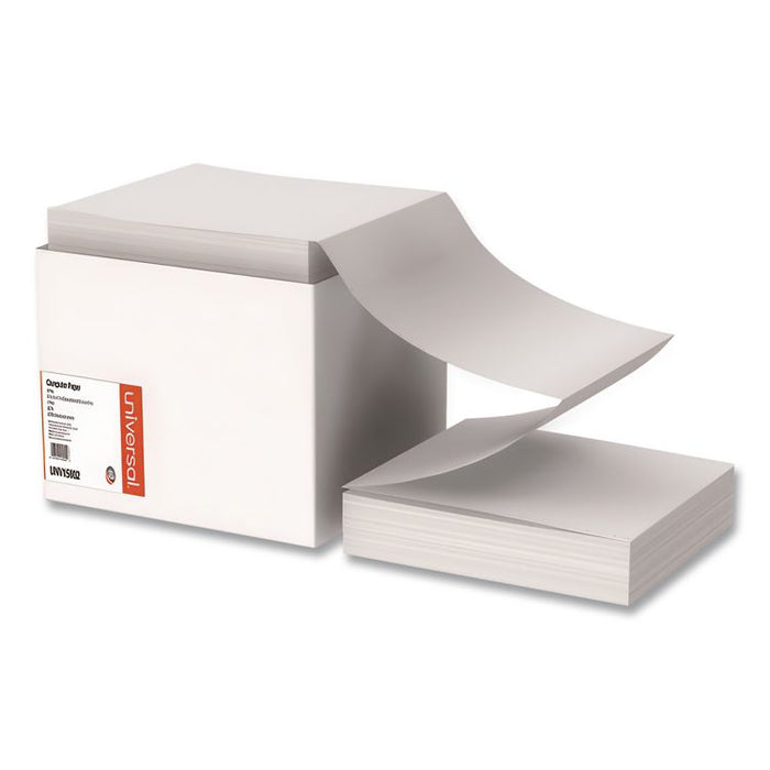 Computer Printout Paper, 1-Part, 20 lb Bond Weight, 9.5 x 11, White, 2,700/Carton
