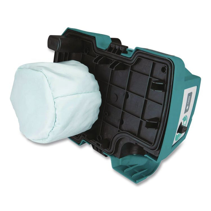 LXT 18 V Li-Ion HEPA Dust Extractor/Vacuum (Tool Only), 2 gal Tank Capacity, Black/Teal/White