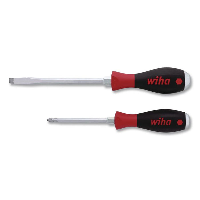 Two-Piece Extra Heavy SoftFinish Slotted and Phillips Screwdriver Set