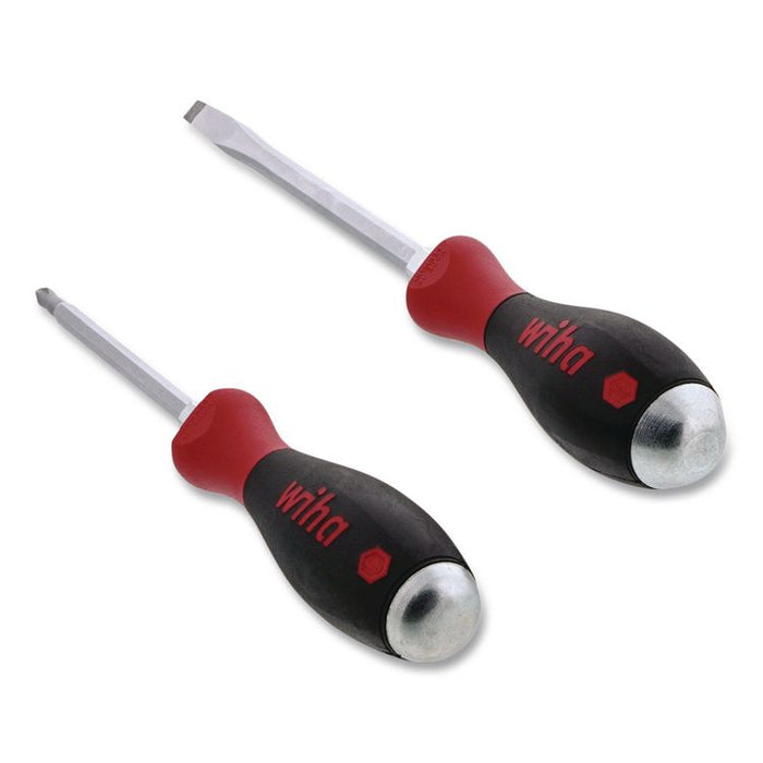 Two-Piece Extra Heavy SoftFinish Slotted and Phillips Screwdriver Set
