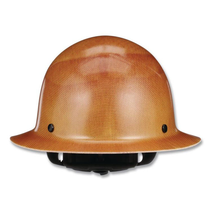 Skullgard Protective Hard Hats, Full Brim, Fas-Trac III Ratchet Suspension, One Size Fits Most (6.5 to 8), Natural Tan