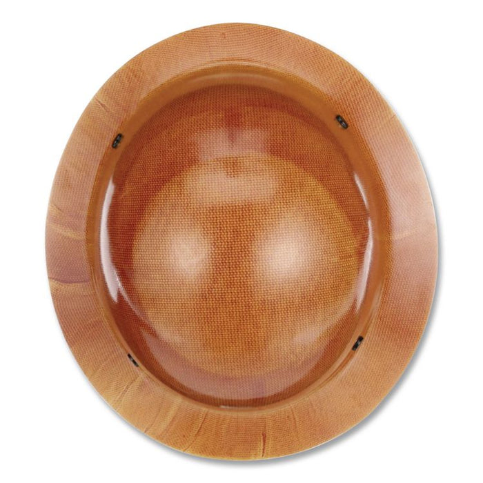 Skullgard Protective Hard Hats, Full Brim, Fas-Trac III Ratchet Suspension, One Size Fits Most (6.5 to 8), Natural Tan