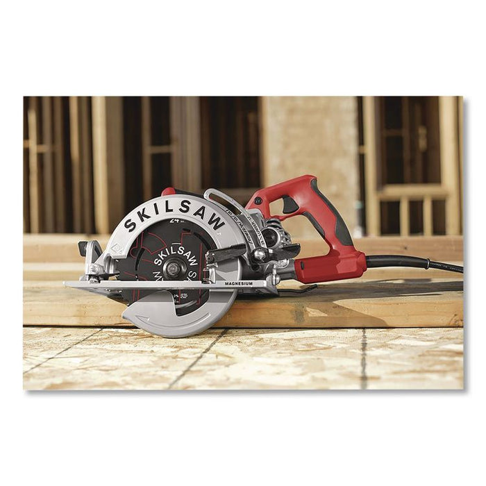 7-1/4 in. Lightweight Magnesium Worm Drive Circular Saw with Carbide Blade, 15 A