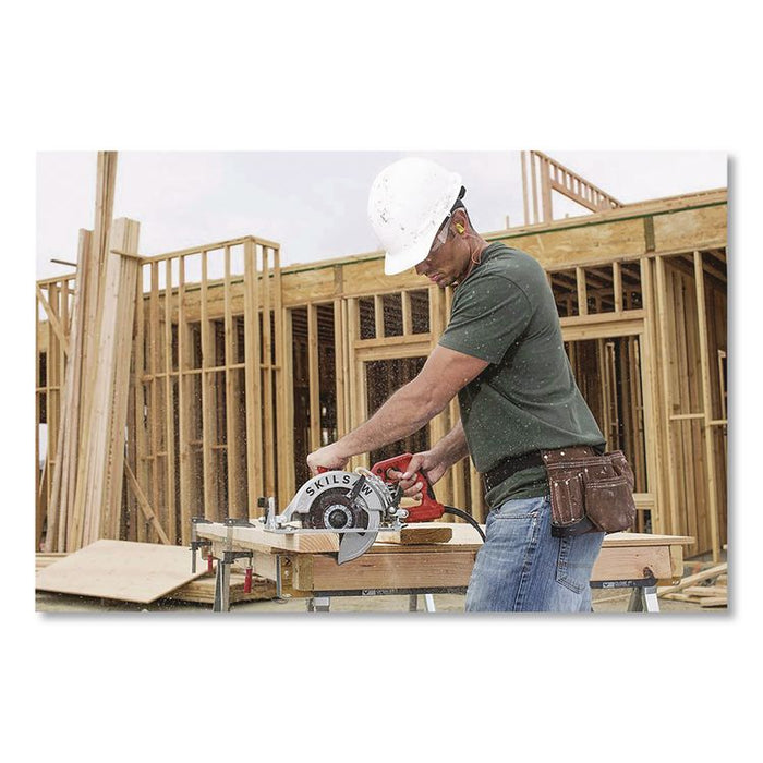 7-1/4 in. Lightweight Magnesium Worm Drive Circular Saw with Carbide Blade, 15 A