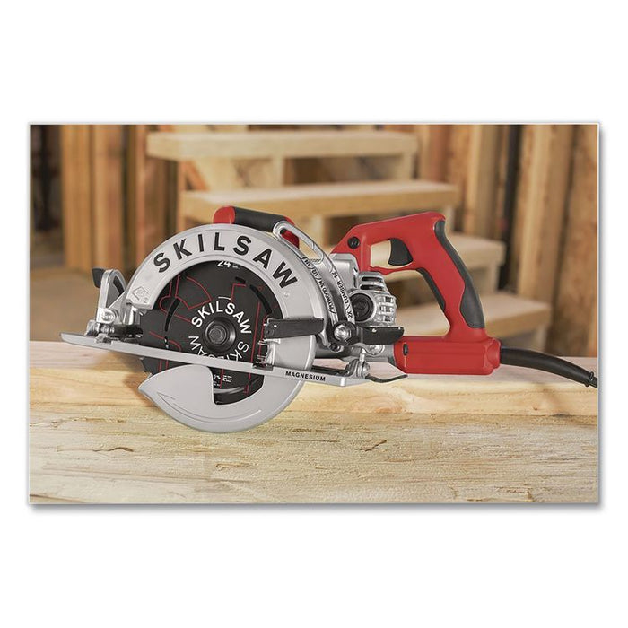 7-1/4 in. Lightweight Magnesium Worm Drive Circular Saw with Carbide Blade, 15 A