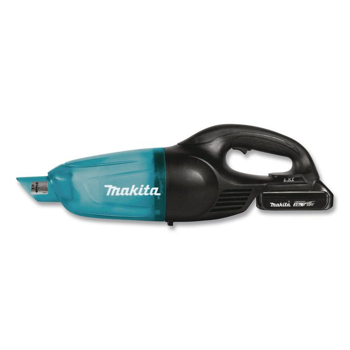 LXT 18 V Compact Cordless Vacuum Kit (Reconditioned), Black/Teal/White