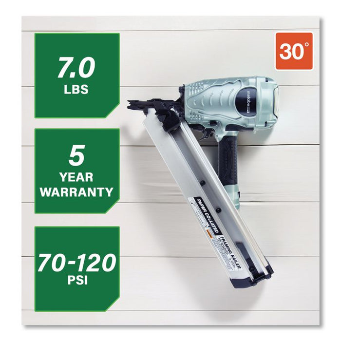 HPT 30 Degree Paper Collated 3.5" Strip Framing Nailer