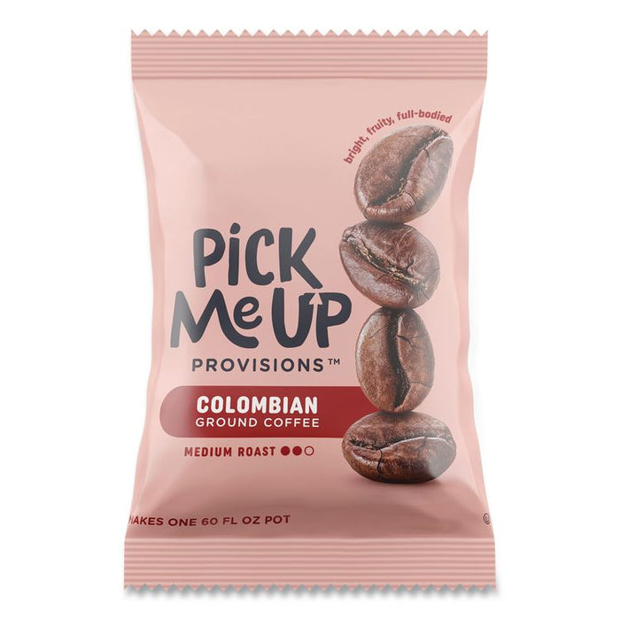 Fraction Pack, 100% Columbian, 1.25 oz Packet, 42/Carton