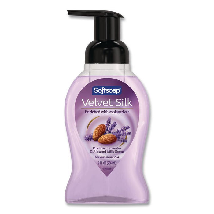 Liquid Hand Soap Foam, Dreamy Lavender and Almond Milk, 9 oz, 6/Carton