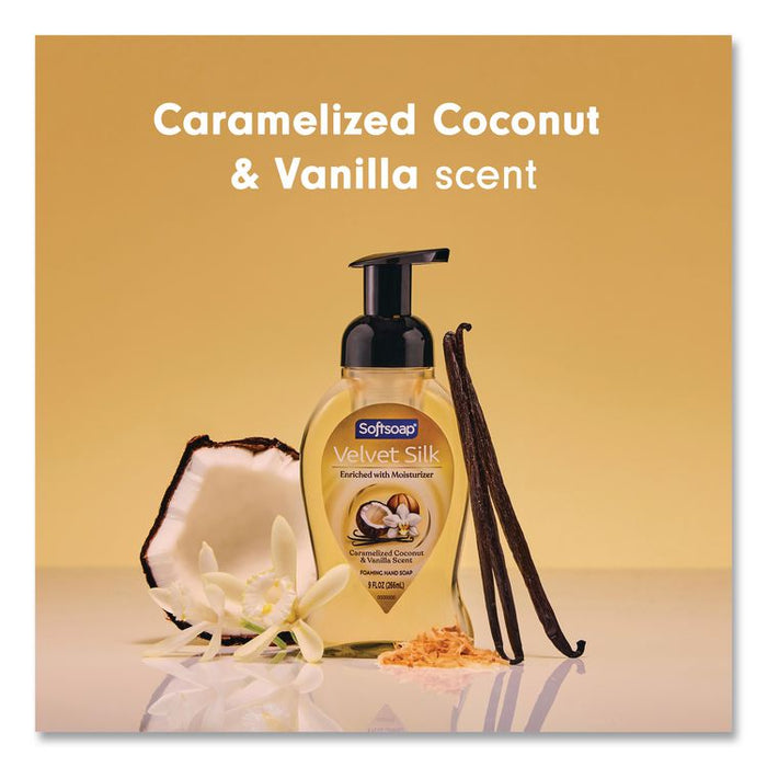 Liquid Hand Soap Foam, Coconut, 9 oz, 6/Carton