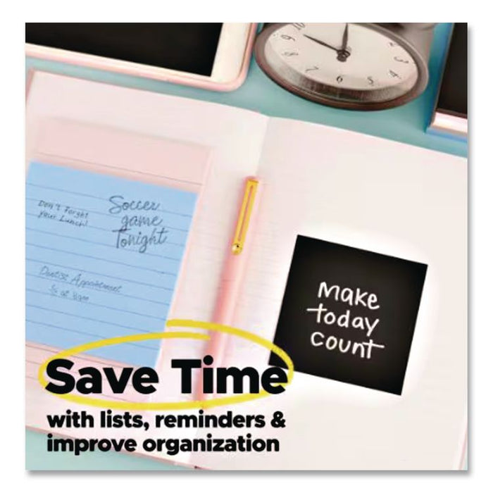 Pads in Simply Serene Colors, Unruled, 3 x 3, (2) Pads of 45 Sheets, (1) Pad of 35 Sheets, 3 Pads/Pack
