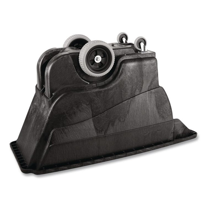 0.5 cu yd Structural Foam Tilt Truck, Utility Duty, 450 lb Capacity, Black