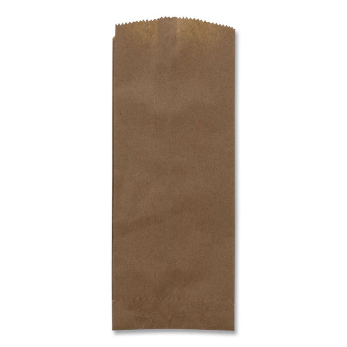 Grocery Paper Bags, Liquor Pint Size, 35# Basis Weight, 4 x 2.5 x 11.5, Brown, 500/Bundle