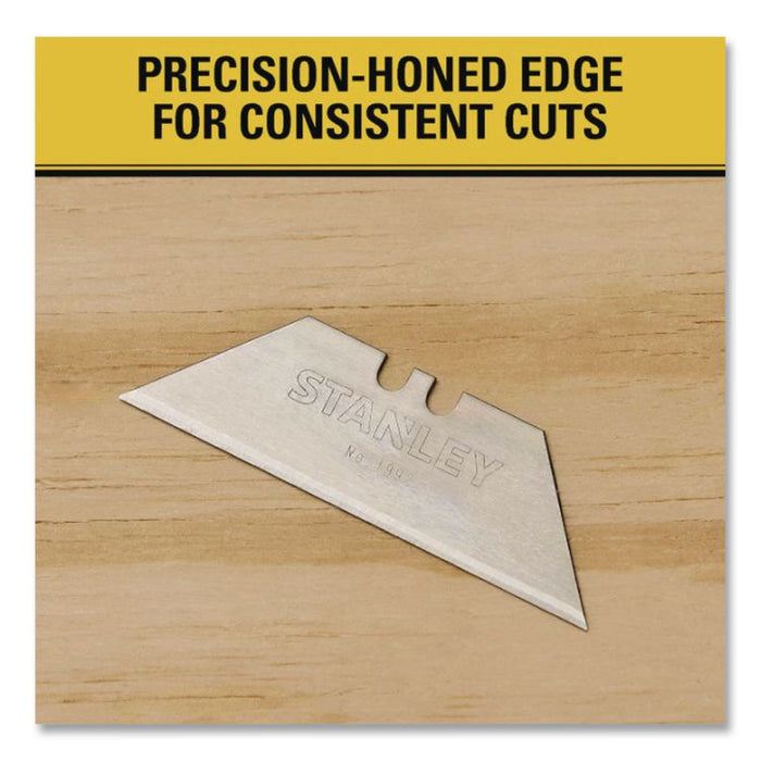 Wall Mount Utility Knife Blade Dispenser with Blades, 100/Pack