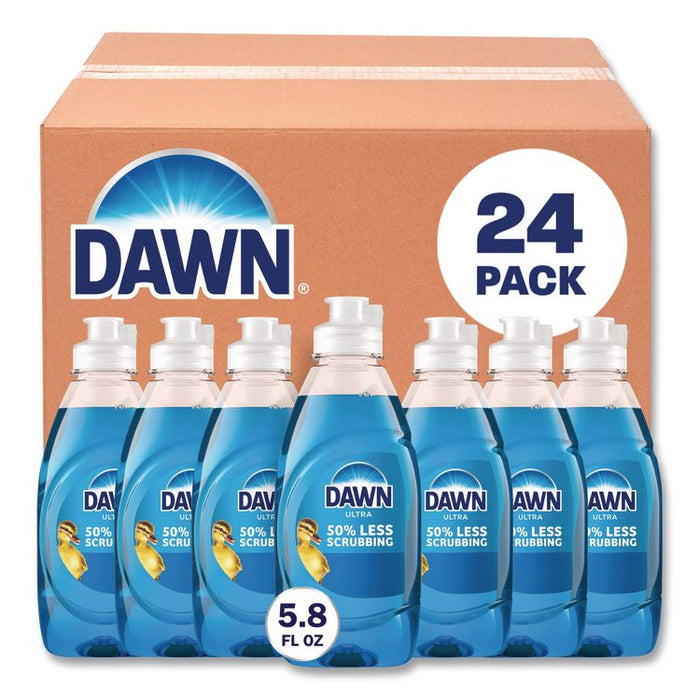 Ultra Original Liquid Dishwashing Detergent, Unscented, 5.8 oz Bottle, 24/Carton