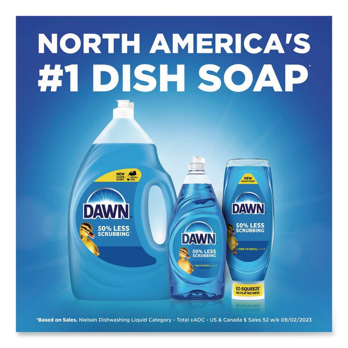 Ultra Original Liquid Dishwashing Detergent, Unscented, 5.8 oz Bottle, 24/Carton