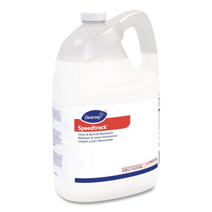 Speedtrack Floor Cleaner, Unscented, 1 gal Bottle, 4/Carton