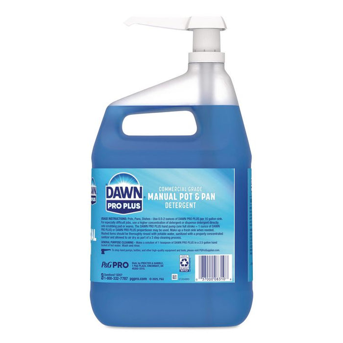 Manual Pot and Pan Dish Detergent, 3.78 L Pump Bottle, 132/Pallet