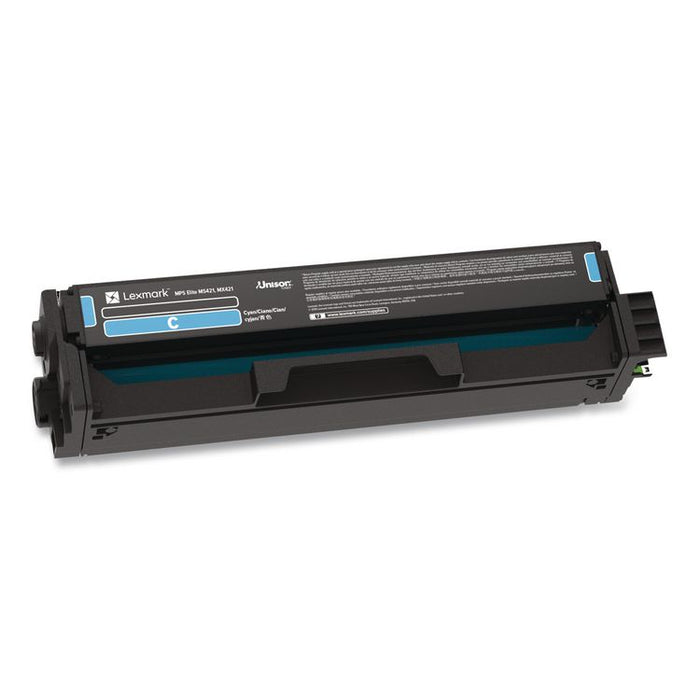 20N1XC0 Return Program Extra High-Yield Toner, 6,700 Page-Yield, Cyan