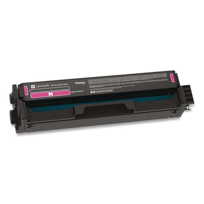 20N1XY0 Return Program Extra High-Yield Toner, 6,700 Page-Yield, Yellow