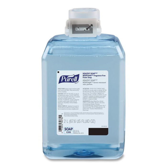 HEALTHY SOAP REDIFOAM Fragrance-Free Foam Soap, 2,000 mL Refill, 2/Carton