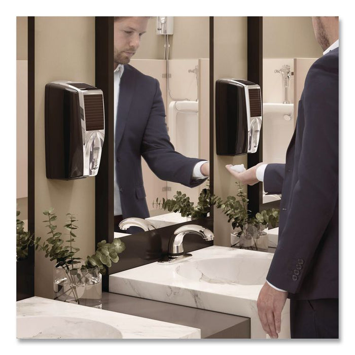 AutoFoam with Lumecel Hand Soap Dispenser, 5.51 x 5.51 x 11.22, White/Gray Pearl
