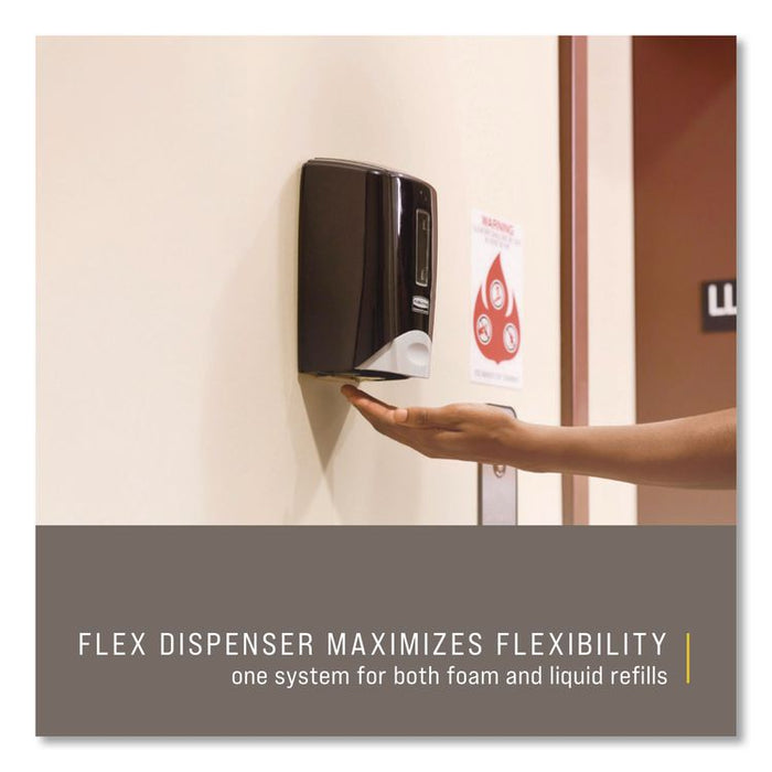 Flex Soap/Lotion/Sanitizer Dispenser, 1,300 mL, 5.62 x 3.5 x 11.62, White, 10/Carton
