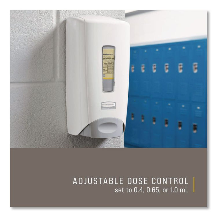 Flex Soap/Lotion/Sanitizer Dispenser, 1,300 mL, 5.62 x 3.5 x 11.62, White, 10/Carton