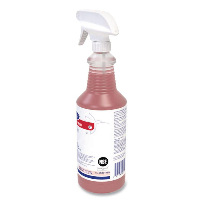 Spitfire Power Cleaner, Liquid, Fresh Pine Scent, 32 oz Spray Bottle, 12/Carton